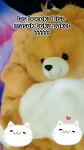 tas sekolah anaktas seruttas boneka lucutas gendong beruang 3Dtas sekolah ada bonekanya