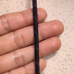 10 mét - Dây Dù tròn 3.5mm có lõi có phối 2 sọc dùng làm macrame căng lều thời trang