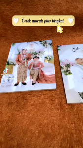 CETAK FOTO JOMBO 20R (40x30) SUDAH SAMA BINGKAI( PAKET 3)