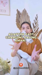 Gasvontech - Charger PD 20W 2.4A Fast Charging Adaptor QC3.0 Type-C Lightning Adapter untuk ios