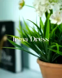 MAXI DRESS IRINA bahan Cringkel airflow brand IJTIHAD