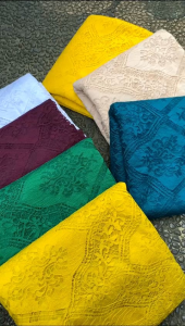 Bakal Kebaya Brokat Semi Italy Layang Layang  25 Meter