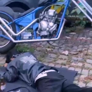 Tas Ransel Pria Tas Pria PUNK IS ATTITUDE Free Sticker