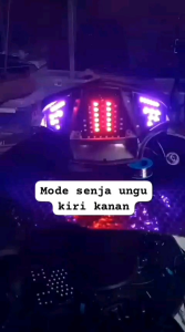 Stoplamp running+Sein 2 Mode untuk Honda Beat Karbu TH 2008-2012 Sudah PNP soket