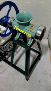 Mesin Giling Daging No 32 + Mesin Penggerak GX160 Siap Pakai