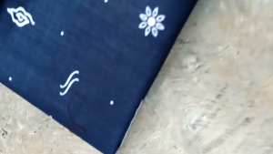 kain batik printing motif bambu bintang bahan seragam batik kombinasi katun batik dua meteran