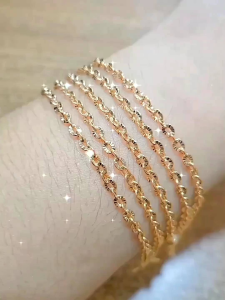 Gelang Tangan Nori Kaca Super Titanium untuk Wanita Dewasa dan Anak-Anak