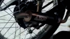 Knalpot Rx king Kolong repsol Leher Pres Silincer Coating Original Aleser