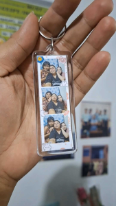 Personalized/Customized Photobooth Acrylic Keychain