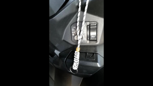 Gantungan Kunci Motor Kalung Lanyard Super Panjang / Adjustable Sling Key Chain / Tali Kunci Motor Slempang plus Stopper