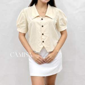 Alexandra (L-3XL) Buttoned Collared Top