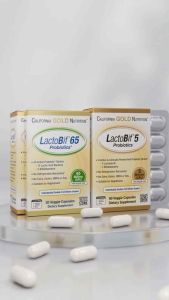 ￼California Gold Nutrition LactoBif Probiotics 60 Veggie Capsules