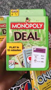 Bộ bài UNO Monopoly Deal nâng cấp luật chơi chỉ 15 phút - Giấy bìa cứng cao cấp có bo góc 112 thẻ