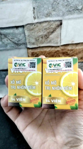 Combo 4 hộp vitc sổ mỡ bụng - giảm cân hiệu quả bụng phẳng eo thon hộp 14 viên chính hãng