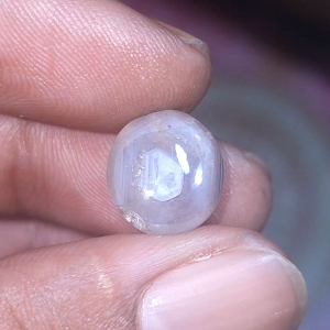 BIG SIZE natural white sapphire star ceylon safir srilanka no treatment