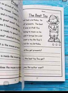 English Reading comprehension Buku Bahasa Inggeris All in one Book Reading Passage Guided Reading English Guided Reading Comprehension Common English