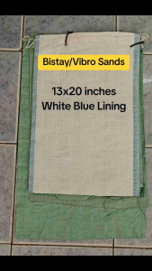 Sack/Sako Bag - Vibro Sands/Bistay (size in inches)
