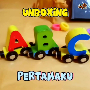 Boardbook ABC Pertamaku Alphabet & My First Animal Words Alkahfi Kids High Contrast Book