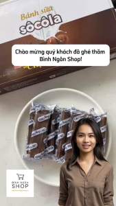 HỘP BÁNH SỮA SÔ CÔ LA ĐẶC SẢN BA VÌ HIỆU CHỊ VÀNG