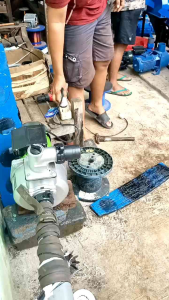 Pompa Air Modifikasi Alkon diesel 2 dim SNB 50