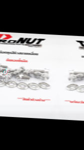 เครื่องมือสำหรับเสริมจมูก Sonic W125iLed ราคาต่อชุด น็อตชุดสี หัวสนามเหลี่ยม ก้นหอยชั้นลึก Wave125R/S w125i รวมไฟเลี้ยวบังลม