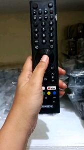 REMOT REMOTE SMART TV CHANGHONG / REALME LCD LED (ANDROID TV ) - FREE BATERAI