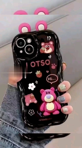 Case Vivo 1817 1816 1814 1811 1807 Y91 Y93 Y95 Softcase Motif Kartun 3D Lotso dan Panda