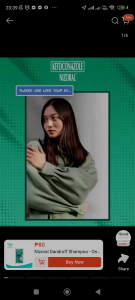 NIZORAL SHAMPOO (ANTI DANDRUFF)