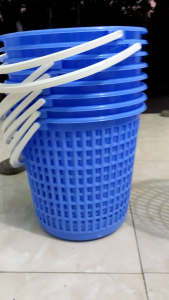 Sọt rác tròn có tay sách 26x18x26 cm nhựa Việt Nhật