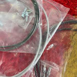 สายคันเร่ง ยาว 190 เซนติเมตร สายเร่งระฆังทองแท้ สำหรับรถนูโว มีโอ รถสายพาน