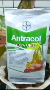 fungisida Antracol  250Gram 70 WP 100% Original Barcode terbaca