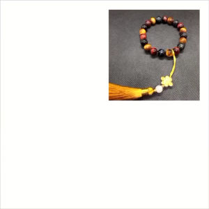 หินนำโชค แท้100% (แบ่งขาย 1 เม็ด) ขนาด 10 มิล หินเจาะรูพร้อมนำไปร้อย เครื่องประดับ หินมงคล กำไลหิน DIY