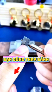 Bánh xe răng chéo chuẩn zin chuyên dụng cho Zippo