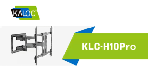 Kaloc H10Pro 65"-100" Wall Mount for 32"-100" up to 220 lbs USX MOUNT Full Motion TV Mount with Swivel Tilt Dual Articulating Arms Pre-Assembled Universal Wall Bracket Max VESA 800x600mm 12″-24″ Wood Studs Penyangkut Dinding Tv Braket 电视机墙壁挂架支架