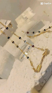 kalung emas 9k rantai siem cobra variasi panah dewasa