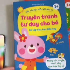 Combo 8 Cuốn Truyên Tranh Tư Duy Cho Bé. Tặng kèm FileNghe quét mãQR