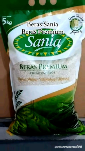 BERAS SANIA kemasan 5 kg harga terjangkau