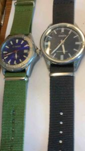 Đồng hồ nam dây dù nhiều thương hiệu size 34-43mm  có lịch  không lịch  radio control hàng si bao chạy