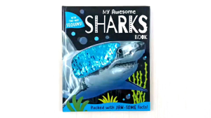 Buku Ikan Hiu dengan Sequins: Buku Edukasi untuk Anak