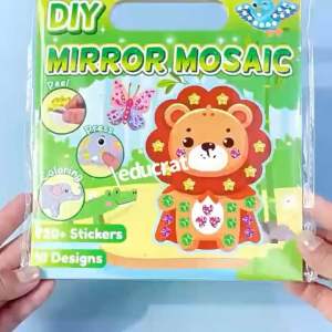 Ecu ratePH DIY Mirror Mosaic Sticker Kit – 120+ Glitter Stickers | Decoration keychain | dot sticker