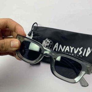 Anayusid Kacamata Hitam Wanita/Pria Sunglasses Korean Cat Eyes Fashion BOLD GLASSES (BLACK) (FREE POUCH) kacamata / Transparan