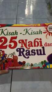 Buku Kisah-Kisah 25 Nabi dan Rasul (24×15cm) 79 Halaman
