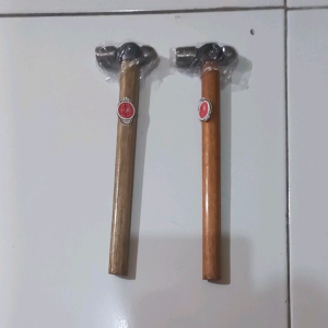 paket 2 palu kaca mini tukang bangunan (2in1)