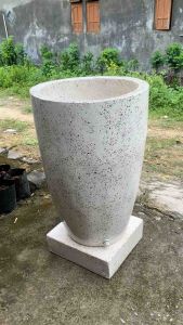 Bak mandi teraso asli marmer kapsul 50*80 (ONGKIR CHAT ADMIN )