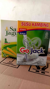 Paket Minuman Bubuk Sari Jagung Pelangsing + Susu Kambing Etawa