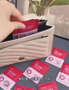 Readystock现货🇲🇾柚印羽绒服衣物去渍湿巾小白鞋应急去污便携式免水洗20片清洁污渍一擦clothing stain remover wipes