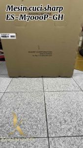 Mesin Cuci Sharp 1 tabung 7 kg Top Loading ESM7000GG ESM 7000 GG Mega Mounth