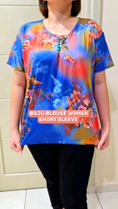 Women Blouse Shirt Short Sleeve Good Quality
