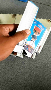 kertas popcorn foil/bungkus popcorn 6x12