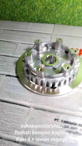 Rumah Kampas Kaki 4 Kopling & Lawan Yamaha Jupiter Z New Robot 115 Robot Salip Vega RR ZR 2010 - 2015